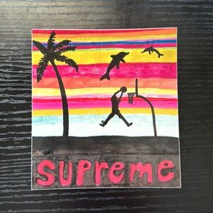 SS21 Supreme Dunk Sticker